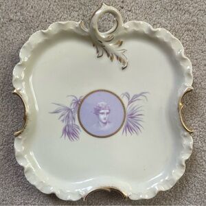 Antique Rosenthal German Cameo Decorative Plate